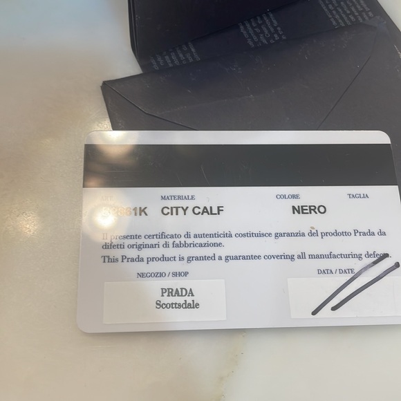 Prada (authentic) city calf double zip tote - Picture 11 of 11